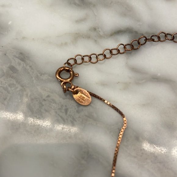 Italian Rose Gold Necklace - Picture 3 of 3